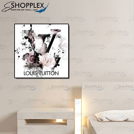 Black Frame Louis Vuitton wallart
