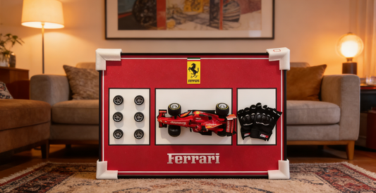 Modern car wall frame
