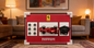 Modern car wall frame
