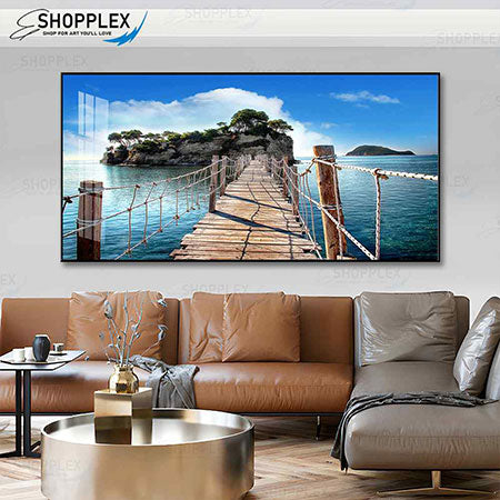 Bridge Canvas Mounted Artwork P205