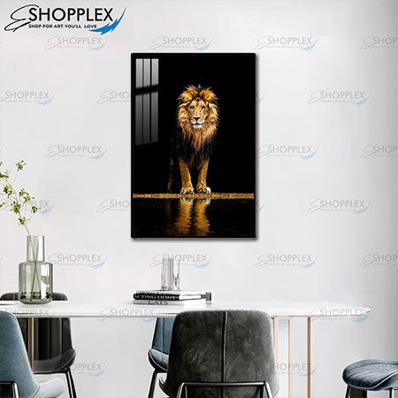 Lion wallart P222