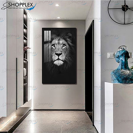 Lion wallart P228