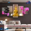 Buddha Design 5 piece set Quality canvas for sale Home Decoration Posters