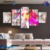 sparrow Design 5 piece set Quality canvas for sale Home Decoration Posters