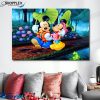 Mickey and Minnie Design for Kids Artwork Canvas Prints Home Decor