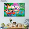 Mickey and Minnie Design for Kids Artwork Canvas Prints Home Decor For Sale